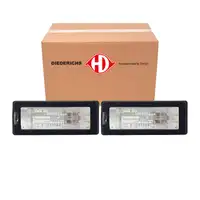 2x DIEDERICHS W5W Kennzeichenleuchte f&uuml;r RENAULT Clio 1-4 Laguna Scenic 2 3 DACIA Duster