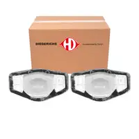 2x DIEDERICHS Kennzeichenleuchte + W5W Gl&uuml;hlampe f&uuml;r HONDA Civic 9 CR-V 3 HR-V Jazz 2 3 4