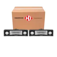 2x DIEDERICHS Kennzeichenleuchte + C5W Gl&uuml;hlampe f&uuml;r SKODA Octavia 2 Roomster 1Z0943021B