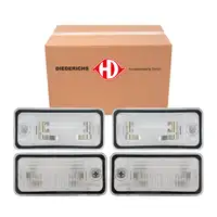 2x DIEDERICHS C5W Kennzeichenleuchte f&uuml;r AUDI A3 8P A4 B6 B7 A6 C6 A8 4E 4H Q7 4LB