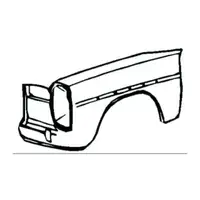 DIEDERICHS Kotfl&uuml;gel f&uuml;r MERCEDES /8 W114 W115 bis Bj. 07.1973 vorne links 1158801318