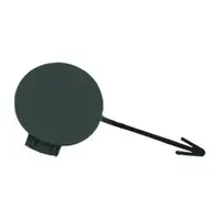 DIEDERICHS Kappe Abschlepp&ouml;se Abschlepphaken grundiert f&uuml;r AUDI A1 8X vorne 8X0807241 GRU