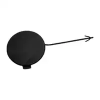 DIEDERICHS Kappe Abschlepp&ouml;se Abschlepphaken grundiert f&uuml;r AUDI A4 B7 vorne 8E0807241C GRU