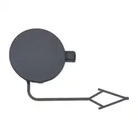 DIEDERICHS Kappe Abschlepp&ouml;se Haken grundiert f&uuml;r VW Golf 7 Facelift vorne 5G0807241CGRU