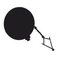 DIEDERICHS Kappe Abschlepp&ouml;se Abschlepphaken grundiert f&uuml;r VW ID.4 E21 vorne 11A807241GRU