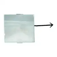 DIEDERICHS 4211161 Kappe Abschlepp&ouml;se Abschlepphaken f&uuml;r PEUGEOT 107 PM PN vorne 7422A2