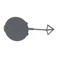 DIEDERICHS Cap, Towing Eye, Towing Hook for SEAT Leon 1P1 (Rear) 1P0807441CGRU
