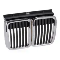 DIEDERICHS Niere + K&uuml;hlergitter + Scheinwerferblenden Set f&uuml;r BMW 3er E30 links + rechts