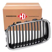 DIEDERICHS K&uuml;hlergitter K&uuml;hlergrill Ziergitter f&uuml;r BMW 3er E36 vorne rechts 51138122238