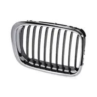 DIEDERICHS K&uuml;hlergitter f&uuml;r BMW 3er E46 bis Bj.08.2001 vorne rechts schwarz 51138208488