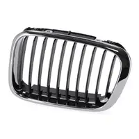 DIEDERICHS K&uuml;hlergitter f&uuml;r BMW 3er E46 bis Bj.08.2001 vorne links schwarz 51138208487