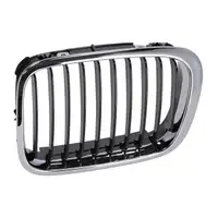 DIEDERICHS K&uuml;hlergitter f&uuml;r BMW 3er E46 bis Bj.08.2001 vorne links schwarz 51138208487