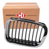 DIEDERICHS K&uuml;hlergitter f&uuml;r BMW 3er E46 bis Bj.08.2001 vorne links schwarz 51138208487