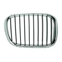 DIEDERICHS L&uuml;ftungsgitter K&uuml;hlergrill chrom/schwarz f&uuml;r BMW 5er E39 rechts 51138159316