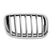 DIEDERICHS L&uuml;ftungsgitter K&uuml;hlergrill grau silber f&uuml;r BMW X5 E70 rechts 51137185224