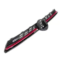 DIEDERICHS 2209740 L&uuml;ftungsgitter K&uuml;hlergrill schwarz/rot f&uuml;r VW Polo 6 2G0853651T CEE