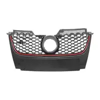 DIEDERICHS 2214241 L&uuml;ftungsgitter K&uuml;hlergrill schwarz/rot f&uuml;r VW Golf 5 1K0853651E VW8