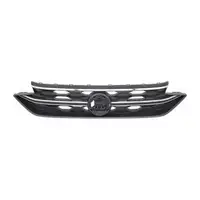 DIEDERICHS L&uuml;ftungsgitter K&uuml;hlergitter chrom/schwarz f&uuml;r VW Taigo CS1 mitte 2G7853651P RYP