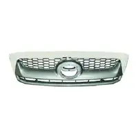 DIEDERICHS L&uuml;ftungsgitter K&uuml;hlergrill schwarz chrom Rand f&uuml;r TOYOTA Hilux 7 531210K010