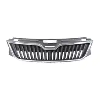 DIEDERICHS L&uuml;ftungsgitter K&uuml;hlergitter K&uuml;hlergrill schwarz/chrom f&uuml;r SKODA Rapid NH3