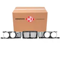 DIEDERICHS Niere + K&uuml;hlergitter + Scheinwerferblenden Set f&uuml;r BMW 5er E34 links + rechts