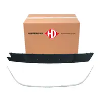 2x DIEDERICHS L&uuml;ftungsgitter Sto&szlig;stange + Chrom Rahmen f&uuml;r OPEL Astra J ab 01.2012