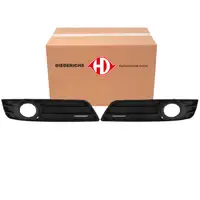 2x DIEDERICHS L&uuml;ftungsgitter Sto&szlig;stange Sto&szlig;f&auml;nger f&uuml;r AUDI A3 S3 RS3 8P ab 04.2008