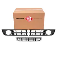 3x DIEDERICHS L&uuml;ftungsgitter Gitter Blende Nebelscheinwerfer f&uuml;r AUDI A4 S4 8E B6