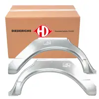 2x DIEDERICHS Seitenwand Radlaufrand Kotfl&uuml;gel f&uuml;r MERCEDES-BENZ W123 Stufenheck hinten