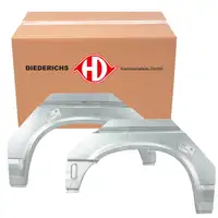 2x DIEDERICHS Seitenwand Radlaufrand Kotfl&uuml;gel f&uuml;r VW Transporter Multivan T4 hinten