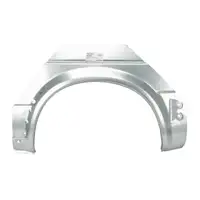 2x DIEDERICHS Seitenwand Radlaufrand Kotfl&uuml;gel Reparaturblech f&uuml;r VW Golf 2 3-T&Uuml;RER hinten