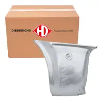 DIEDERICHS Seitenwand Endblech f&uuml;r VW Golf 2 19E 1G1 Bj. 08.1983-12.1989 hinten links