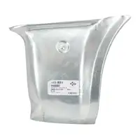 2x DIEDERICHS Seitenwand Eckblech Endblech Radlauf f&uuml;r VW Golf 2 bis 12.1989 hinten