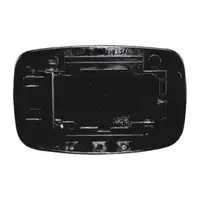 DIEDERICHS Spiegelglas Au&szlig;enspiegel beheizbar f&uuml;r FORD Fiesta 3 4 Escort 6 Courier rechts