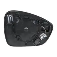 DIEDERICHS Convex Exterior Mirror for CITROEN C4 2, OPEL Crossland / X, DS4 (Left Side)