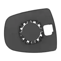 DIEDERICHS Spiegelglas Au&szlig;enspiegel konvex f&uuml;r RENAULT Trafic 2 OPEL Vivaro A oben rechts