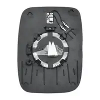 DIEDERICHS Spiegelglas Au&szlig;enspiegel f&uuml;r RENAULT Trafic 3 OPEL Vivaro B NISSAN NV300 rechts