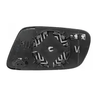 DIEDERICHS Spiegelglas Au&szlig;enspiegel beheizbar f&uuml;r AUDI A3 8L A4 B5 A6 C5 A8 D2 rechts