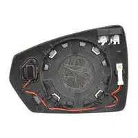 DIEDERICHS Spiegelglas Au&szlig;enspiegel beheizbar konvex f&uuml;r VW Polo 6 rechts 2G0857522E