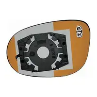 DIEDERICHS Mirror Glass for Exterior Mirrors for FIAT Bravo 2, Croma, LANCIA Delta 3, Ypsilon (Left Side)