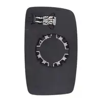 DIEDERICHS Spiegelglas Au&szlig;enspiegel f&uuml;r CITROEN Jumpy 2 PEUGEOT Expert FIAT Scudo links