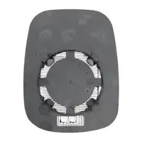 DIEDERICHS Spiegelglas Au&szlig;enspiegel f&uuml;r NISSAN Kubistar RENAULT Kangoo links oder rechts