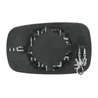 DIEDERICHS Mirror Glass for Exterior Mirrors for RENAULT Clio 3, Megane 2, Laguna 2, Scenic 2 (Left Side)