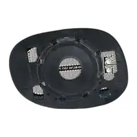 DIEDERICHS Spiegelglas Au&szlig;enspiegel f&uuml;r CITROEN C2 C3 1 / Pluriel PEUGEOT 1007 KM links