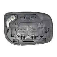 DIEDERICHS Spiegelglas Au&szlig;enspiegel konvex f&uuml;r TOYOTA Yaris P9 links 87909-0D260