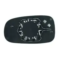 DIEDERICHS Spiegelglas Au&szlig;enspiegel beheizbar asph&auml;risch f&uuml;r SAAB 9-3 9-3X 9-5 links