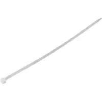 100 DRESSELHAUS Cable Tie Connectors, TRANSPARENT, 2.5 x 200 mm