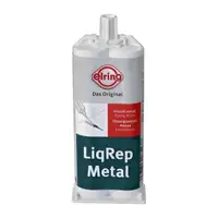 1x ELRING B53.810 Metall-Klebstoff Epoxy-Klebstoff GRAU -30&deg;C bis +120&deg;C 50ml