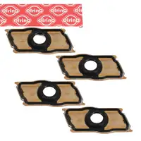 4x ELRING Abdeckung Einspritzd&uuml;se + Dichtung f&uuml;r VW Golf 5 6 Passat B6 2.0 TDI 03L103113