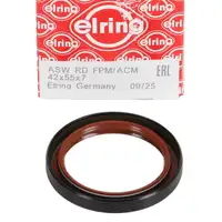 ELRING Wellendichtring Kurbelwelle f&uuml;r OPEL Astra G H J Corsa B C D E A stirnseitig